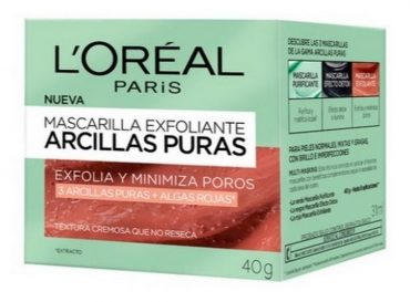 Loreal Paris Pure - Mascarilla Exfoliante 40g
