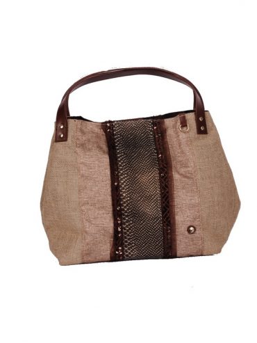 Bolso Frida color Cobre caimán