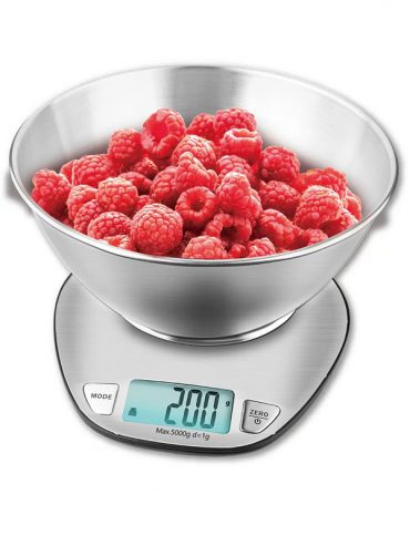 Balanza Gramera Digital SANSON Acero Inoxidable 5Kg