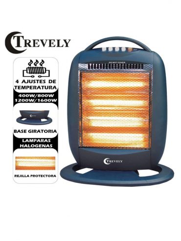 Calefactor Eléctrico Trevely TCH-040 1600 Watts